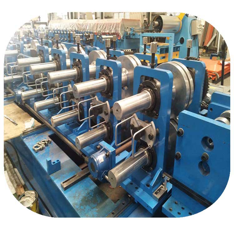 Galvanized Sheet Size Interchangeable C Purlin Roll Forming Machine Custom Design